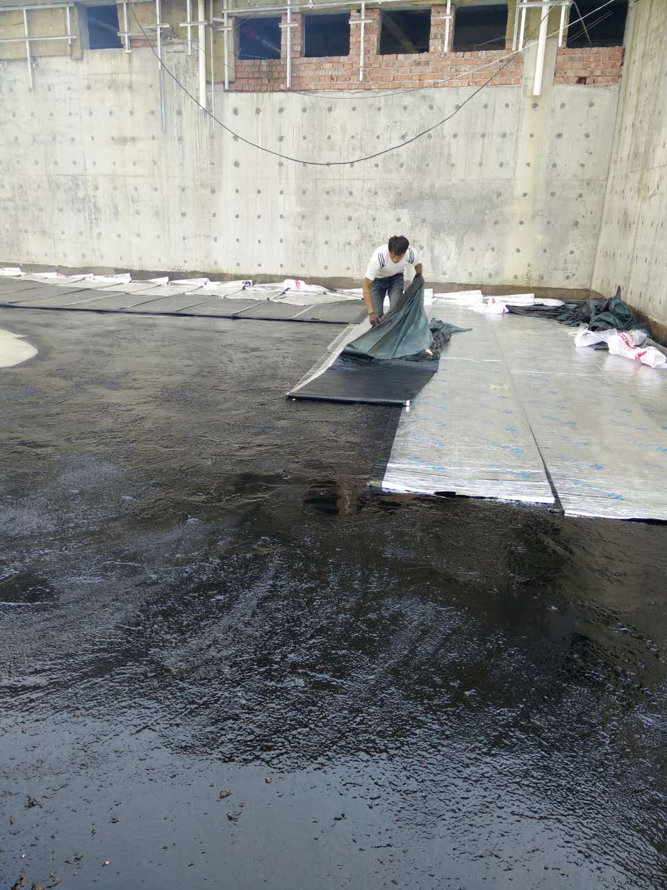 建德市金色陽光非固化、自粘卷材案例